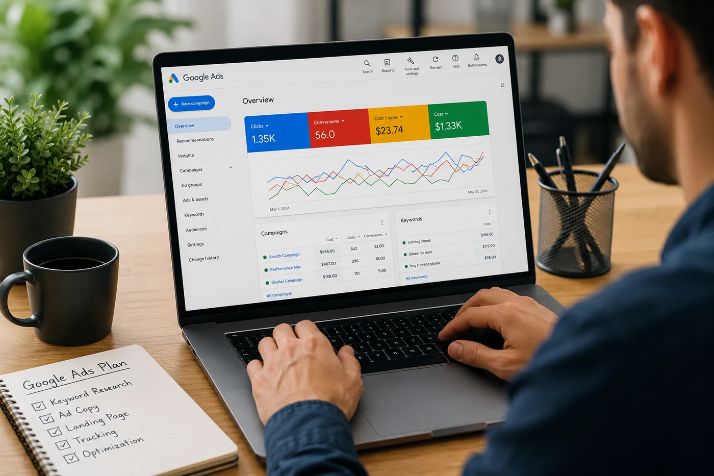 Google Ads for small businesses campaign management